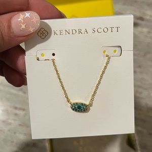 Kendra Scott Emerald Necklace